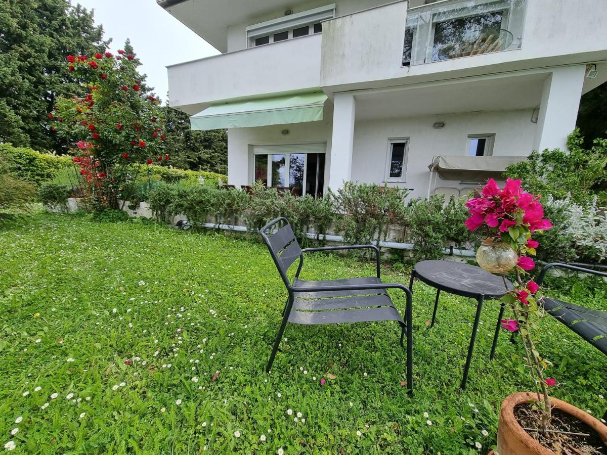 Garden apartment Sečovlje Exterior foto